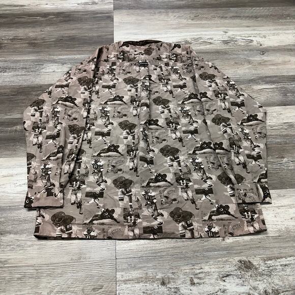 Vintage Enyce Shirt AOP Mens XXL Patterned Button Up‎ Graphic Hip Hop Streetwear - Picture 3 of 8